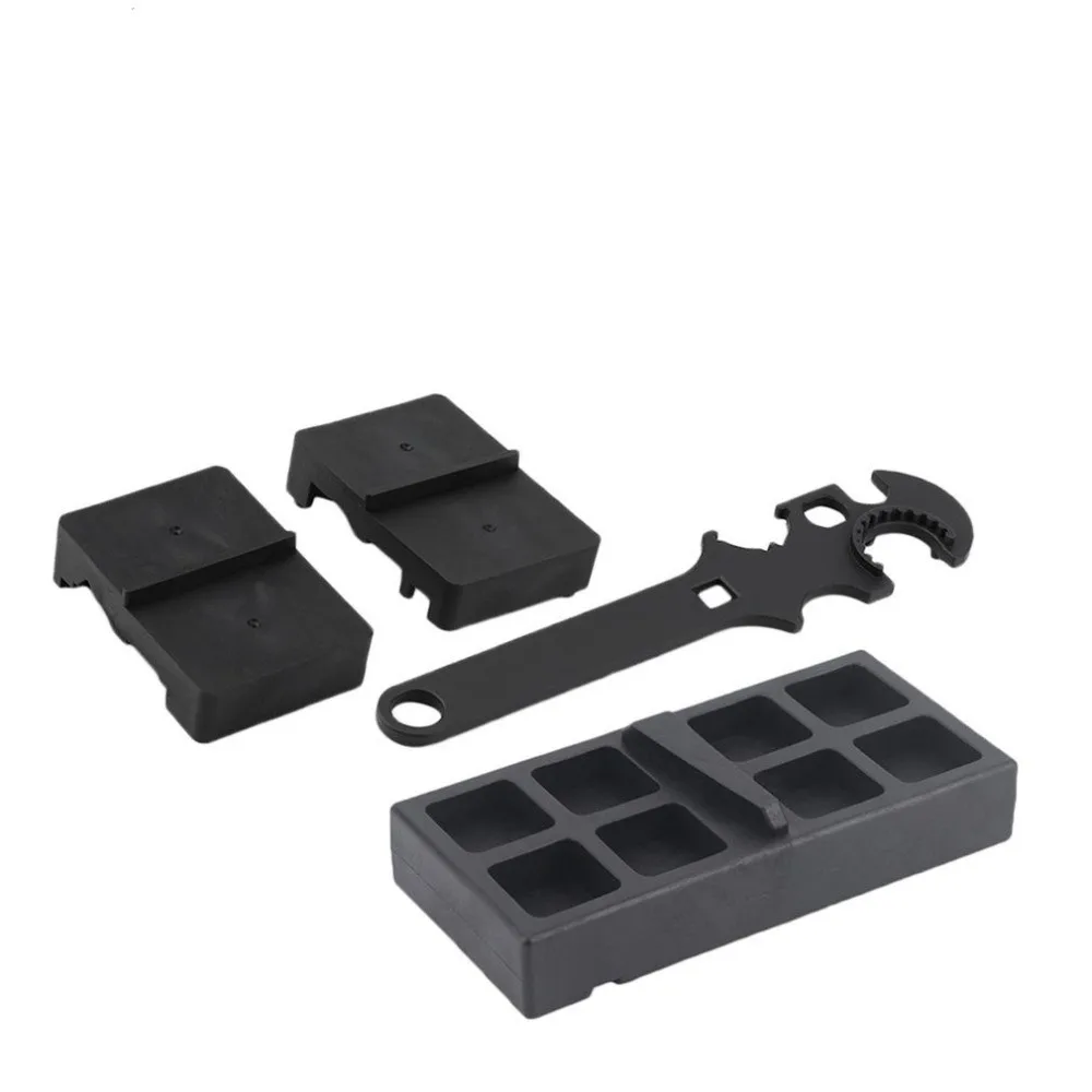 

AR15 Rifle Gun Repair Smithing Tool Vise Block Model 16 Armorer Wrench Heavy Duty Multi-functional Tool M4 M16 Rifle Tool Kit