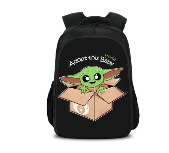 baby Yoda 16 Inch Mandalorian School Bag for Kids Boy Backpack Children  Primary Star Wars Toddler Mochila Escolar|Backpacks| - AliExpress