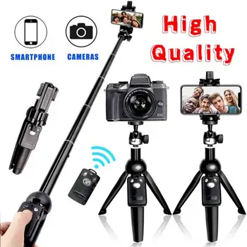 

New CE Bluetooth Selfie Stick Remote Control Tripod Handphone Live Photo Holder Tripod Camera Self-Timer Artifact Rod