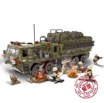 

Genuine Military Series The Scorpion Heavy Truck Set Building Blocks 1377pcs Boys Diy Brick Toys Gift For Children Xingbao 06014