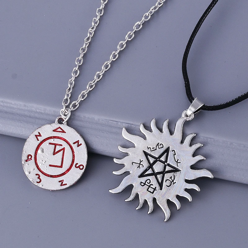 Fashion Jewelry Charm Supernatural Dean Necklace For Men And Women