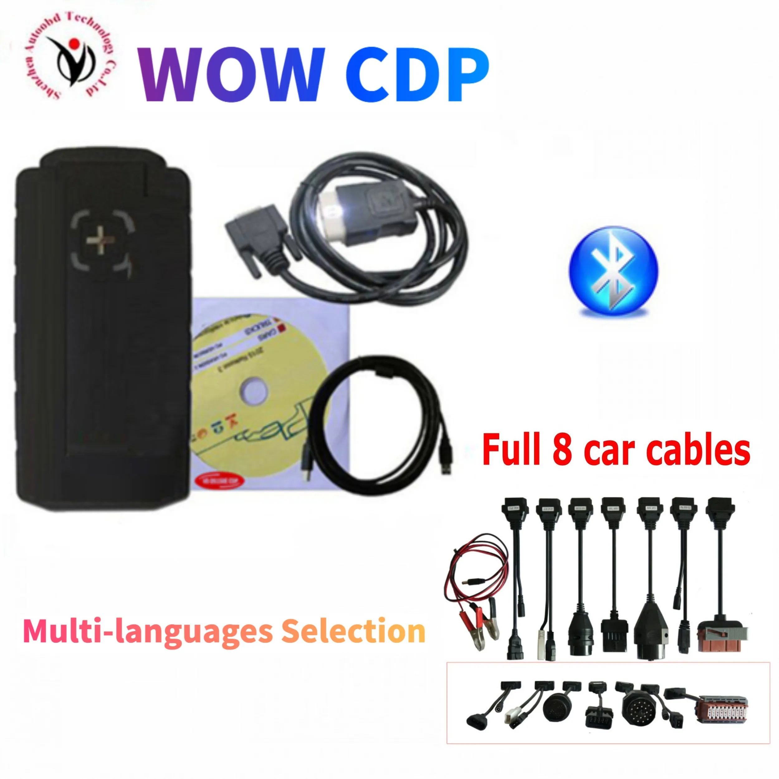 Новинка 2020 года сканер для автомобилей и грузовиков WOW CDP vd ds150e cdp pro plus с bluetooth