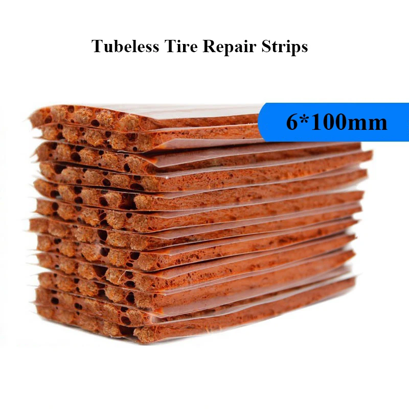 5/10/20pc Tubeless Tire Repair Tool Strips Stiring Glue For Tyre Puncture Emergency Car Motorcycle Bike Rubber Strip |