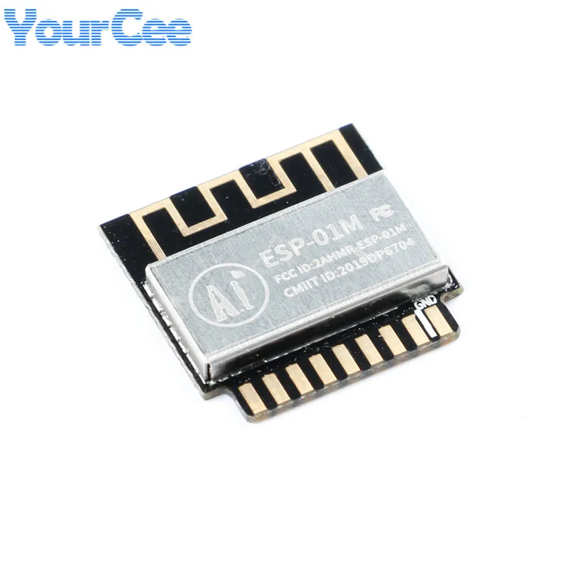 ESP 01M ESP8285 WIFI модуль беспроводной передачи SMD IOT 1 Мбайт вспышка|wifi module|wireless moduleflash