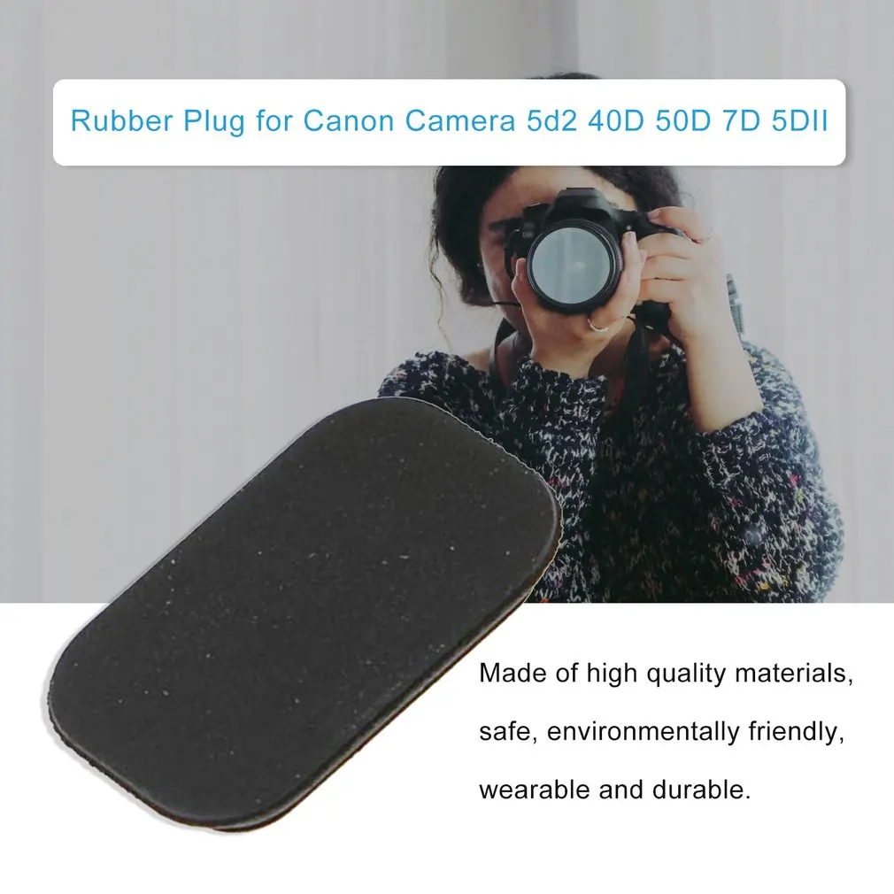 USB квадратный разъем нижний аксессуар интерфейс резиновый окуляр для Canon 5d2 40D 50D 7D 5DII Камера Ремонт Запасная часть
