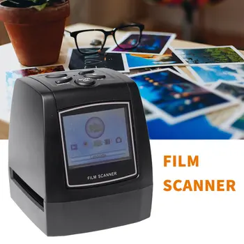 

High Resolution 5.0 mega pixels Photo Scanner 35/135mm Slide Film Scanner Digital Film Converter 2.36"LCD High Quality Hot Sale