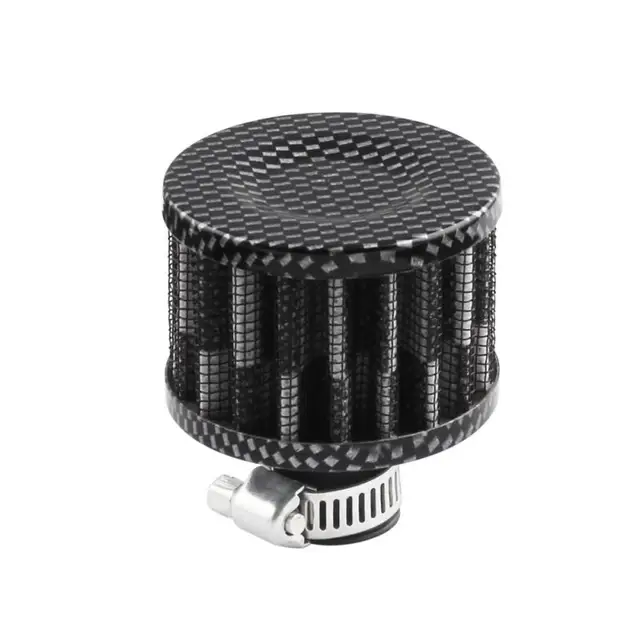 Blue 12MM Round Crank Case Breather Air Filter Car Motorcycle Quad Bike S 