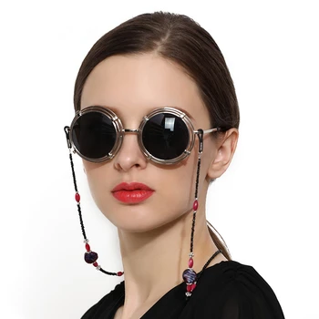 

Hot Fashion colorful beaded Sunglasses Chain Womens Eyeglass Chains Reading Glasses Hanging Neck Chain Eyewears Cord Holder
