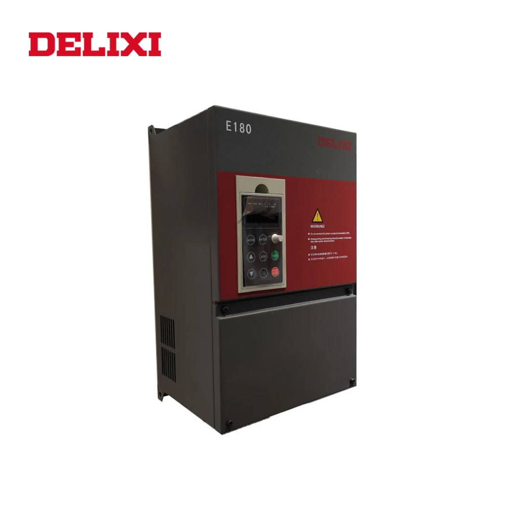 DELIXI VFD 11 кВт трехфазный преобразователь переменной частоты для управления скоростью двигателя 50 Гц 60 Гц регулируемый преобразователь частоты