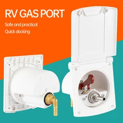 Interface de sortie rapide de gaz RV, source de gaz externe, interface de sortie de gaz de charbon et de gaz liquéfié, sortie de gaz d'extérieur 
