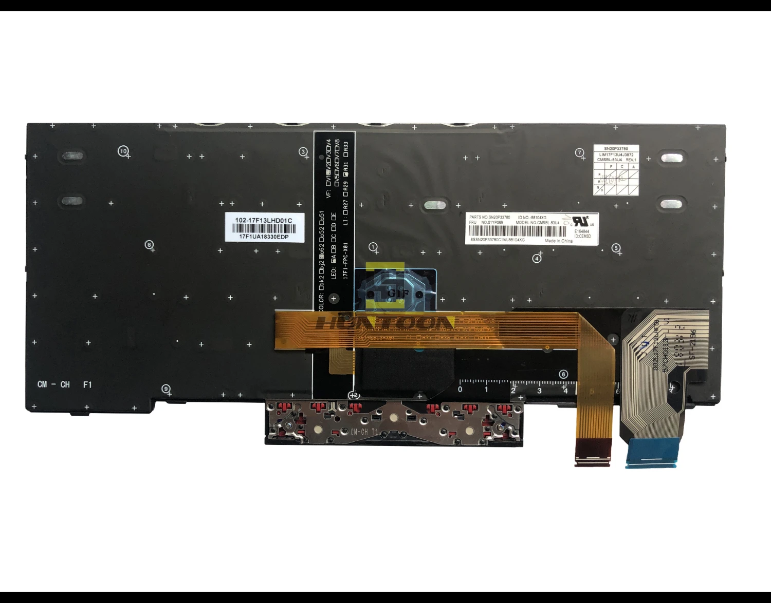 Original US keyboard Backlight For ThinkPad X280 A285 X390 X395 01YP040 01YP120 01YP200 01YP069 01YP149 01YP229 01YP075 01YP155