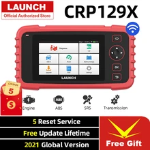 Launch x431 crp129x obd2 scanner do motor abs srs na ferramenta de diagnóstico óleo sas epb tpms redefinir leitor de código 129x obdii crp129