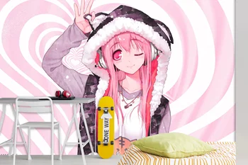 

[Self-Adhesive] 3D Super Sonico 677447 Japan Anime Wall Paper mural Wall Print Decal Wall Murals