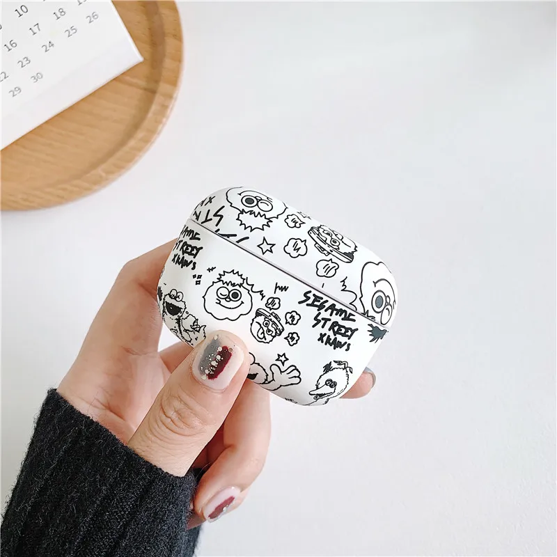 Светящийся чехол для наушников для Apple Airpods Pro Чехол мультяшный силиконовый чехол для Apple Air Pods Pro 3 Наушники Earpods зарядная коробка
