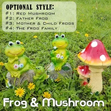 Новая Милая Смола сидя статуя Лягушки Открытый Сад магазин декоративные лягушки скульптура для дома стол садовый декор, украшение