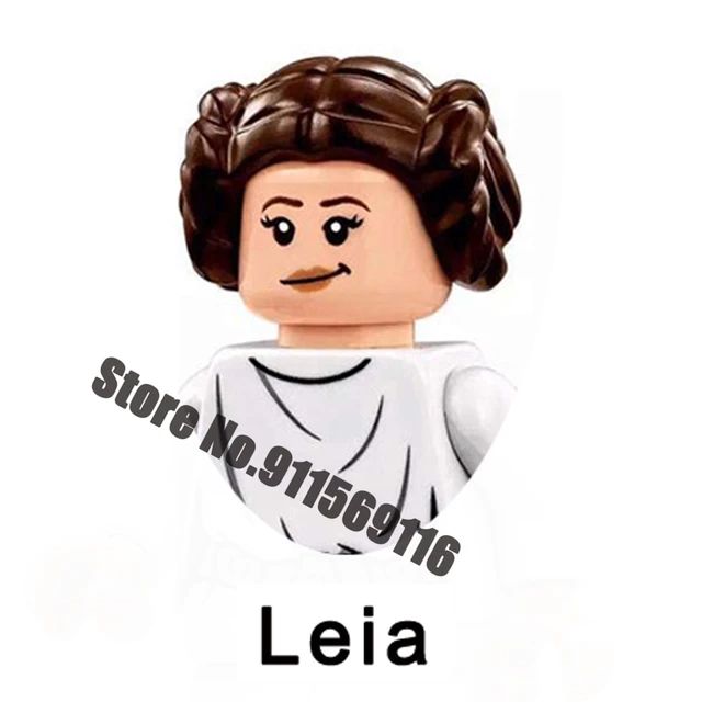 Jar Jar Binks Chewbacca Tusken Raider Han Solo Building Blocks Jawas Leia Ewoks Amidala Gamorrean Star Brick Figure Wars Toys PG669