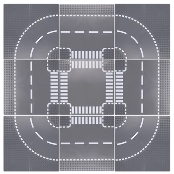 

Classic Plastic Assembly Blocks Base Plates Figures Building Blocks Traffic Baseplates Technic Building Toys For Children Gift