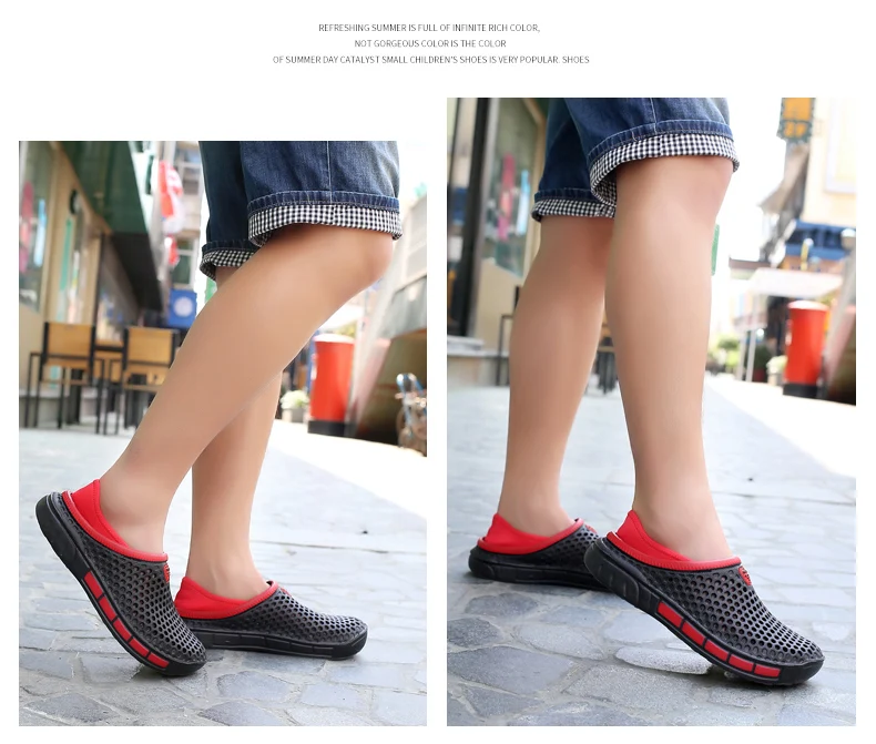 חדש נוח גדול גודל גברים בריכת סנדלי הקיץ חיצוני חוף נעלי גברים להחליק על גן כפכפים מקרית מים מקלחת כפכפים