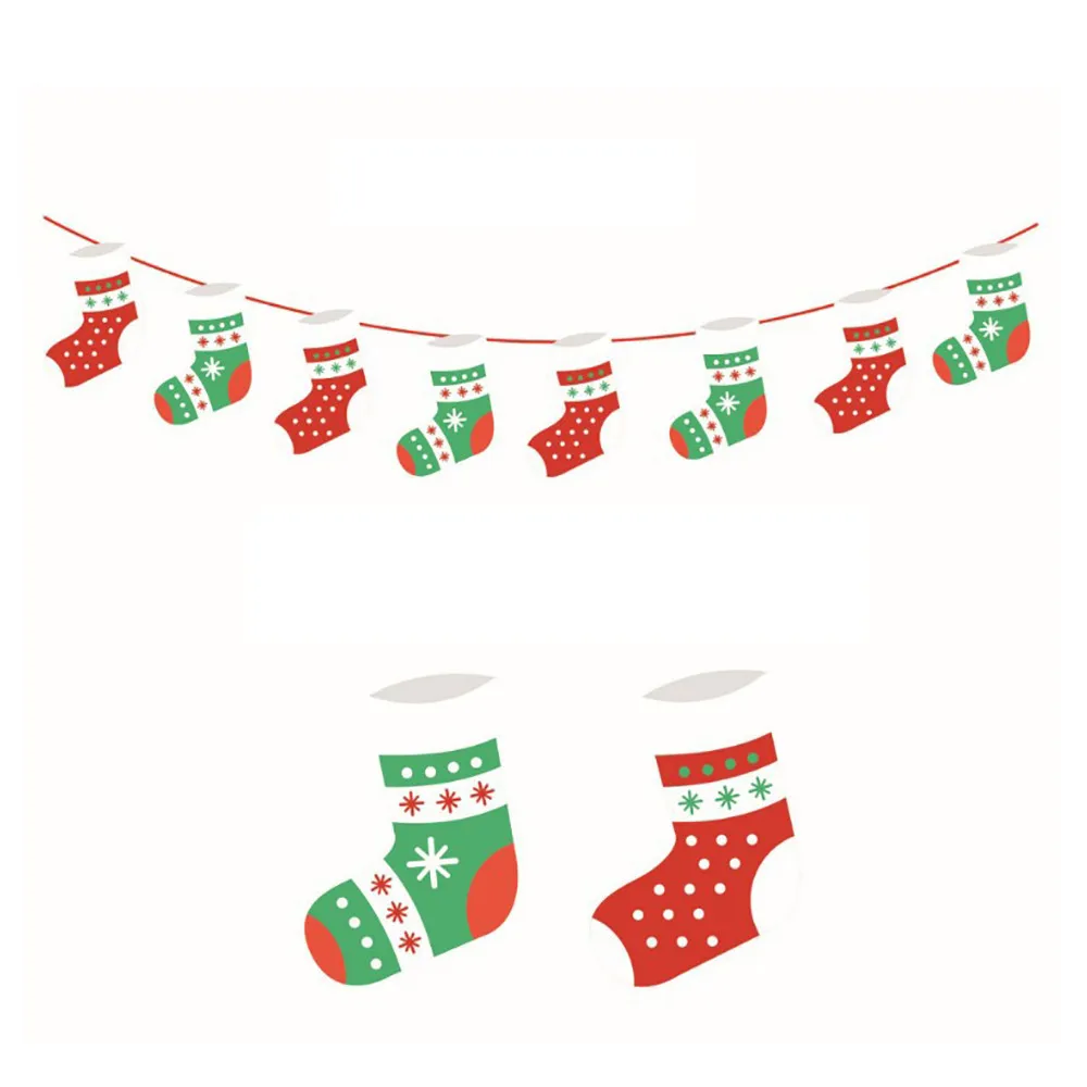 Christmas Decor Doll Gift Home Children Kids Santa Snowman Wooden Hanging drop shipping B2 30