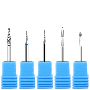 

CYSHMILY Carbide Manicure Milling Cutters Nail Drill BIts Diamond Tungsten Burr Gel Polish Remover For Electric Manicure Machine