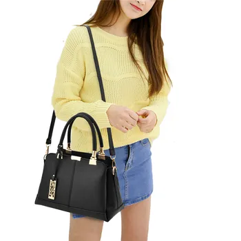 

2021 Women Elegant Luxury Solid Color Shoulder Bag, Adjustable Strap Handbag with Handle Fashion PU Crossbody