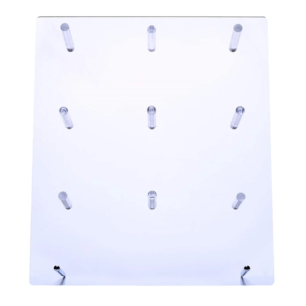 Clear Donut Display Wall Stand Holder Doughnut Bagels Table Decor Reusable for Wedding Birthday Party Treats Supplies