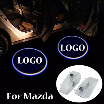 

For Mazda 6 2002 2003 2004 2005 2006 2007 2008 2 Pieces LED Car Door Light Laser Projector Lights Ghost Shadow Lamp