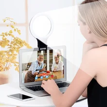 Светодиодный светильник для макияжа с кольцом, светильник-наполнитель, художественный светильник с регулируемой яркостью, Настольный светильник для макияжа с кольцом для фотосъемки и видео, MKXJ