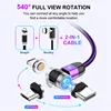 USLION 3A Magnetic Cable usb Fast Charging Type C Magnet Charge Micro usb Cable For iPhone 8 7 6 XS Plus Samsung Xiaomi usb c ► Photo 2/6