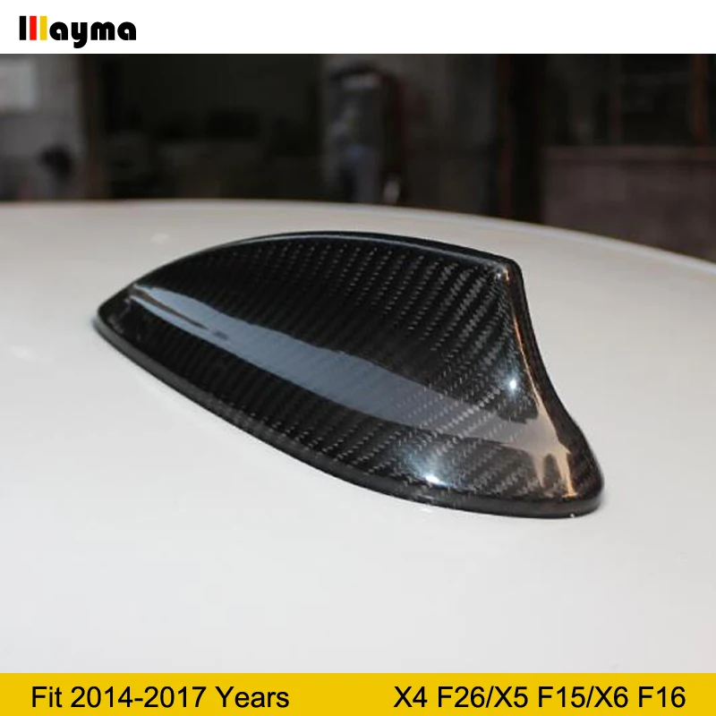 Чехол для антенны из углеродного волокна Акулий плавник BMW X4 F26 X5 F15 X6 F16 xDrive 28i 35i X5M