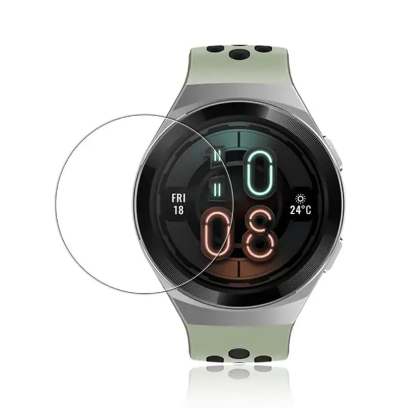 1pc High Quality Suitable For Huawei Watch GT2E Watch Tempered Film 42mm-46mm Tempered Glass Protective Film Smart Accessories