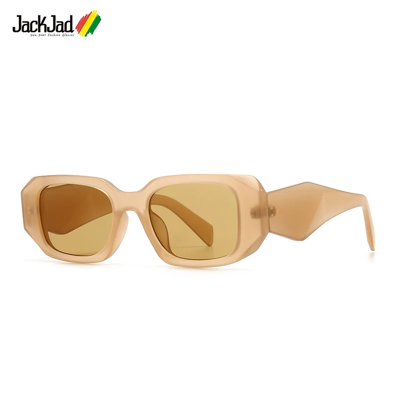 

JackJad 2021 Fashion Vintage Classic Retro Square Style Sunglasses For Women Cool Unique Brand Design Sun Glasses Shades 17WS