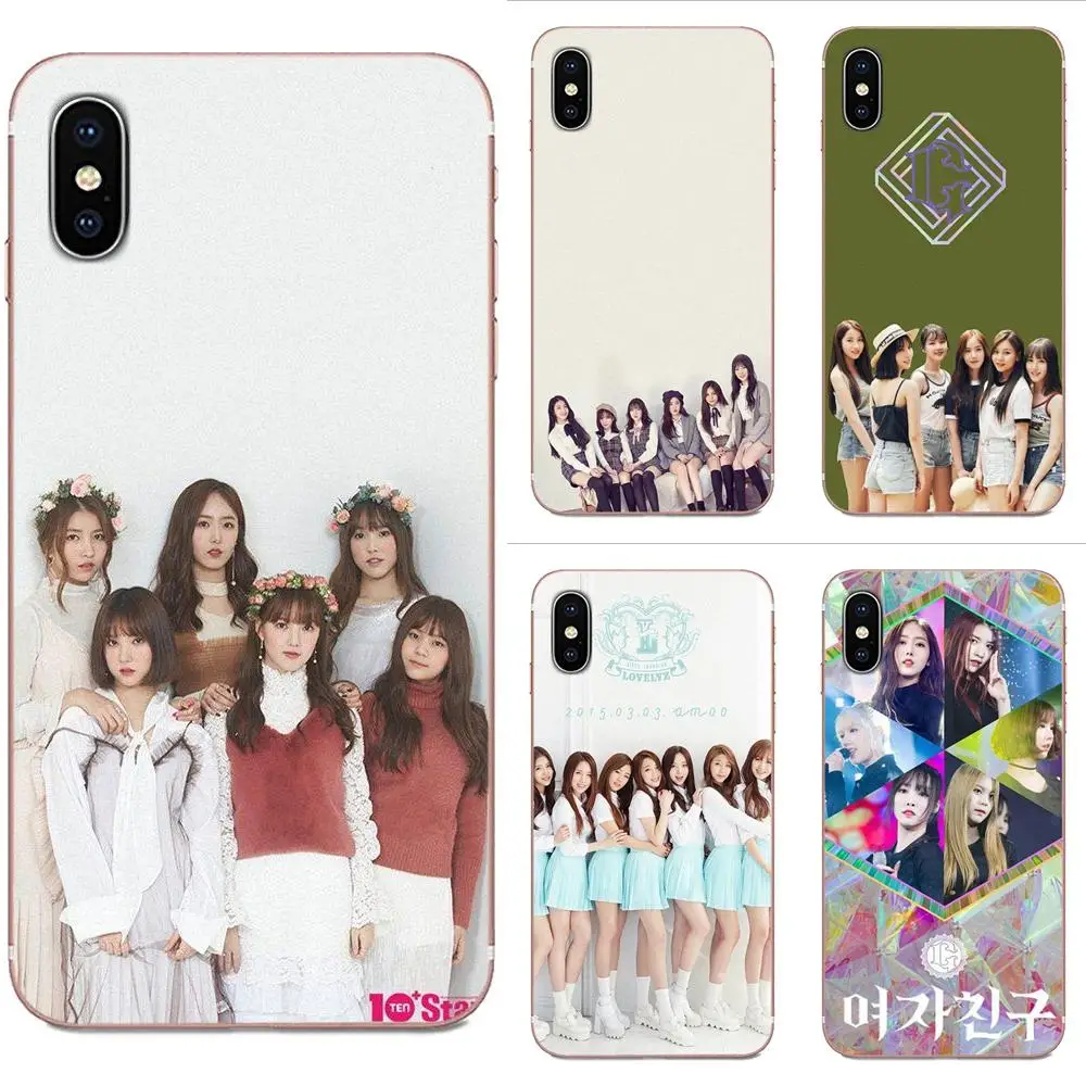 Gfriend Kpop мягкий симпатичный из ТПУ чехол для LG G3 G4 G5 G6 G7 K4 K7 K8 K10 K40 K50 Q6 Q60 V10 V20 V30 V40 Nexus 5