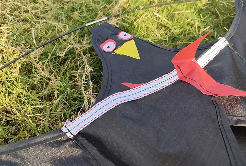 Outdoor Toys 47 Inch  Bird Scaring  Eagle Kite Good Flying For Garden/Orchard/ Farm 5