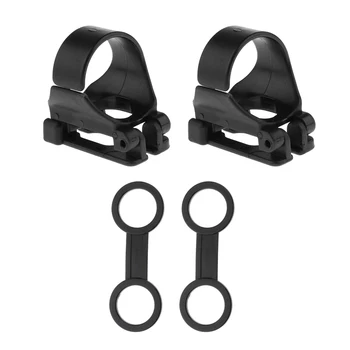 

4pcs Scuba Diving Mask Snorkel Holder Snorkeling Silicone Mask Strap Clip Clamp