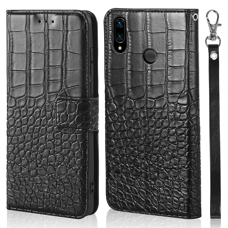 Модный кошелек GUCOON из крокодиловой кожи для Huawei Enjoy 9 plus Y9 2019 Роскошный чехол