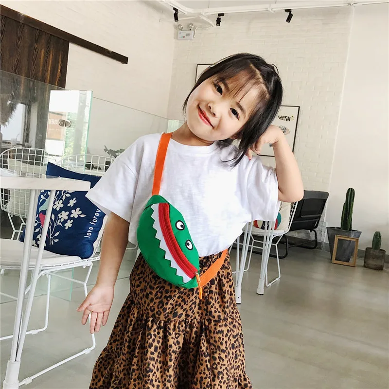 

Korean-style Children Little Monster Mini Wallet Men And Women Baby Purse Little Devil Dual Purpose Chest Pack Versatile Shoulde