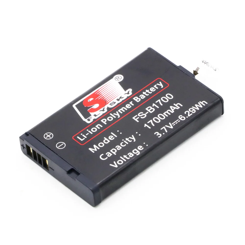 Flysky FS-BC101 Lipo USB зарядное устройство с FS-B1700 FS-BA800 3,7 в 800 мАч 1700 мАч для Flysky FS-GT3C GT2B IT4 FS-I10 передатчик - Цвет: FS-BA1700 battery