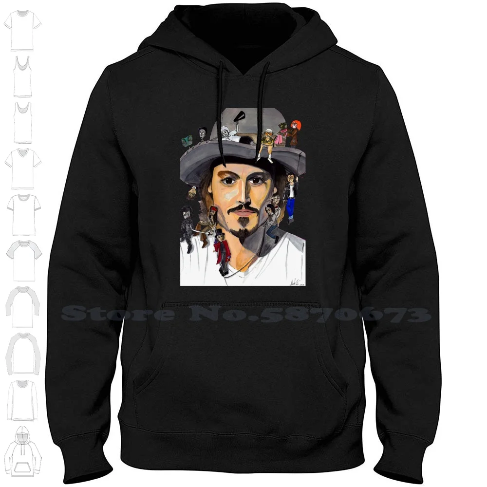 Johnny Depp No Back Streetwear Felpa Con Cappuccio Sportiva Johnny Depp Fear And Lothing A Las Vegas Ed Wood Cadavere Bride Ringo