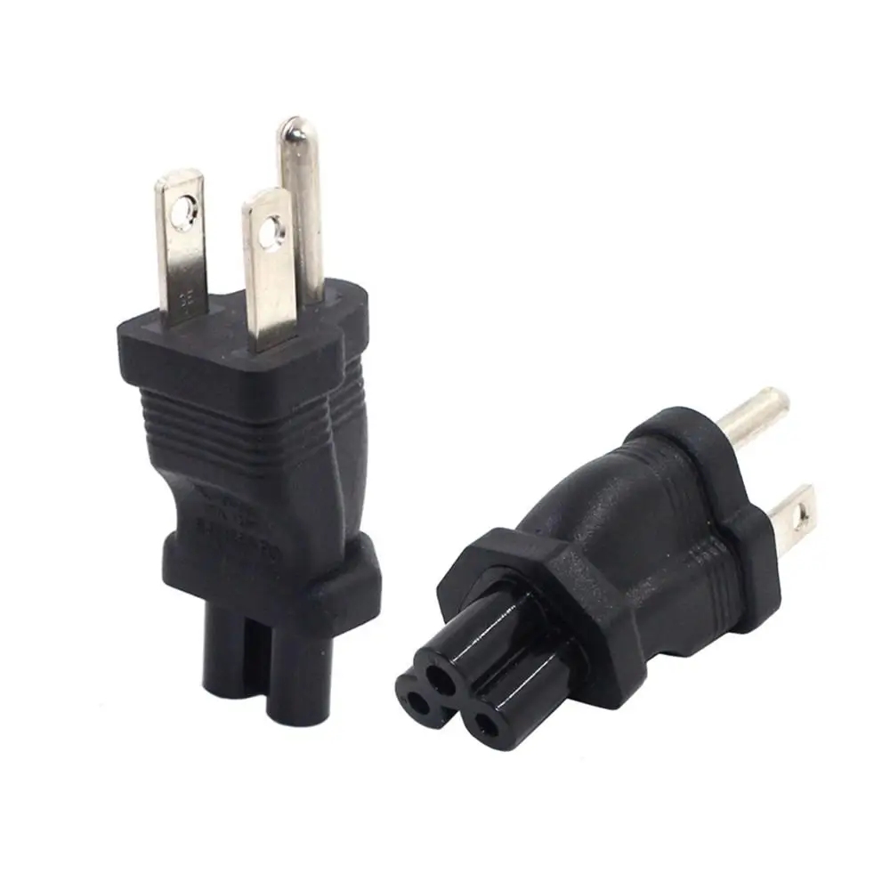 New Durable 10-16A IEC Male C14 To Nema 5-15R Power Plug Adapter To US Connector 