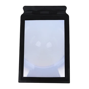 

New Large Bookmark Magnifier Sheet Magnifying 3X Magnification--Used for Reading Small Print of Newspapers, Magazines, Books, et