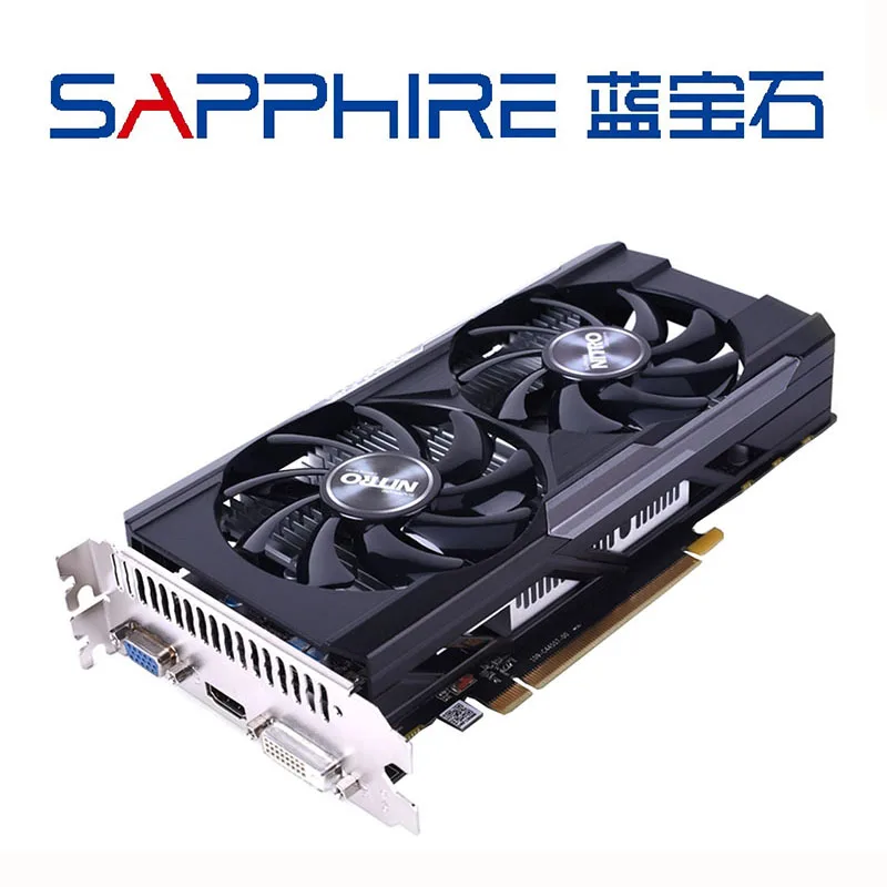 Safira r7 350 2g d5 placa gráfica