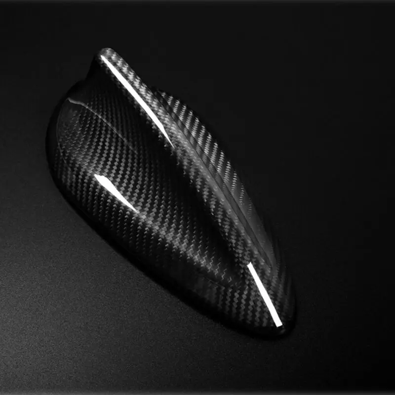 

Carbon Fiber Antenna Cover Exterior Roof Accessory Durable Replacement