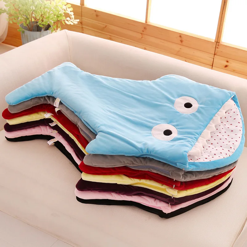 Newborn sleeping Wrap Bag kick-proof cartoon baby child baby Soft Sleeping Blankets Boy Girl Swaddle baby bathrobe 0-16M