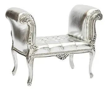 

MAXIOCCASIONI Divanetto Barocco Argento