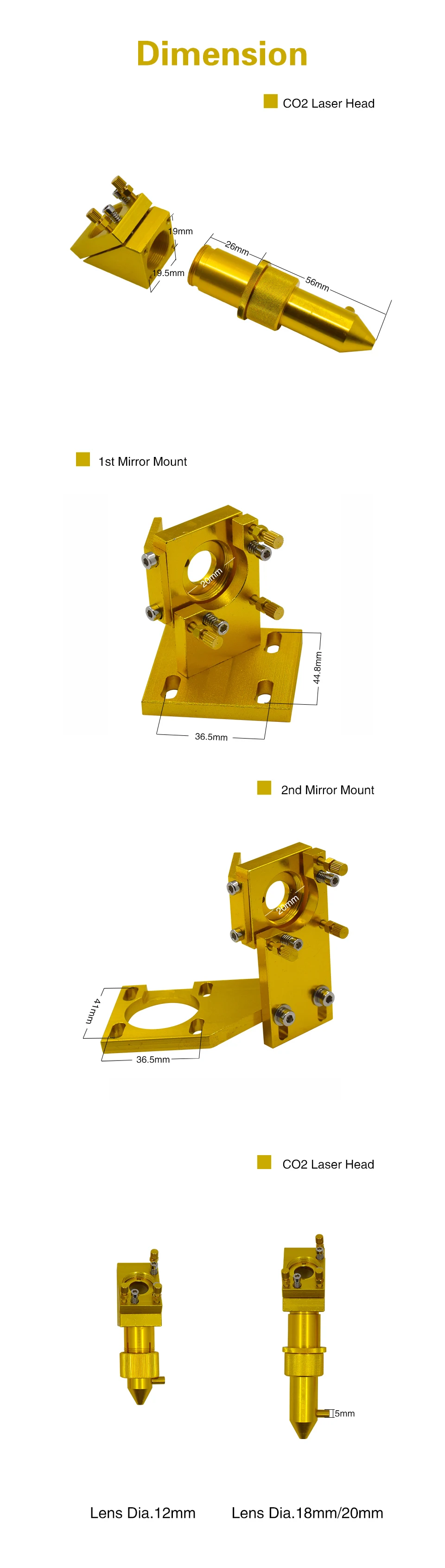 K40 laser head 5