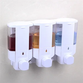 

Soap dispenser ABS wall-mounted liquid gel shampoo soap dispenser hotel hospital school toilet hand soap dispenser wall