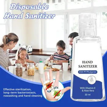 

1Pcs Portable Car Disposable Hand Sanitizer No Water Washless Cleaning Gel 99% Effective Mini Quick Dry Clean Hand Sanitizer