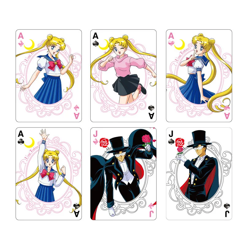 Anime Sailor Moon Cosplay Tarot Card Crystal 25th Anniversary Souvenir Play...
