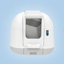 PETJC Self Cleaning Litter Box Anti-sand Closed Cats Tray Cat Toilet Automatic Smart APP Remote Sand Box Large House for Cats
